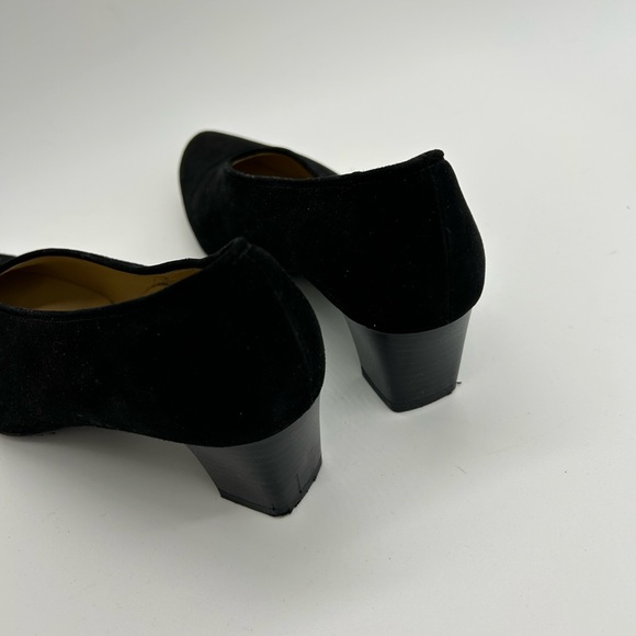 Brunate Black Suede Pumps - Picture 4 of 6